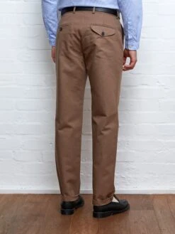 Fishtail Trousers Ellbridge Taupe -Mizuno Men Clothing Shop FISHTAILTROUSERSELLBRIDGETAUPE14copy