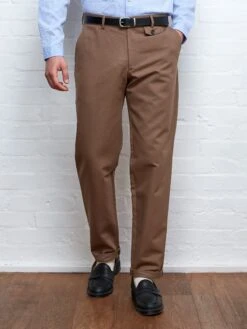 Fishtail Trousers Ellbridge Taupe -Mizuno Men Clothing Shop FISHTAILTROUSERSELLBRIDGETAUPE5copy