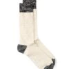 Miller Socks Bridge Cream -Mizuno Men Clothing Shop FlatOSMA554MillerSockBridgeCream