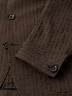 Solms Jacket Sampson Brown -Mizuno Men Clothing Shop FlatOSMJ201bSolmsJacketSAM01BROSampsonBrownv1