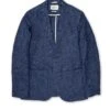 Theobald Jacket Dubrow Navy -Mizuno Men Clothing Shop FlatOSMJ262eTheobaldJacketDUB01NAVDubrowNavy4