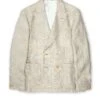 Double-Breasted Jacket Davidson Sand -Mizuno Men Clothing Shop FlatOSMJ289aDoubleBreastedJacketDAV01SANDavidsonSand