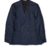 Double-Breasted Jacket Dillard Navy 2 Double-Breasted Jacket Dillard Navy -Mizuno Men Clothing Shop FlatOSMJ289aDoubleBreastedJacketDIL01NAVDillardNavy4