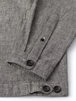 Milford Jacket Rackfield Black/White 11 Milford Jacket Rackfield Black/White -Mizuno Men Clothing Shop FlatOSMJ351MilfordJacketRAC01BLWRackfieldBlackWhite2