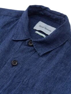 Milford Jacket Dubrow Navy -Mizuno Men Clothing Shop FlatOSMJ351aMilfordJacketDUB01NAVDubrowNavy1