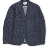 Milton Jacket Burnham Denim Indigo Blue -Mizuno Men Clothing Shop FlatOSMJ361MiltonJacketBUR01INBBurnhamIndigoBlue