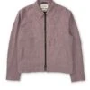Norton Jacket Coney Mauve 1 Norton Jacket Coney Mauve -Mizuno Men Clothing Shop FlatOSMJ364NortonJacketCON01MAUConeyMauve