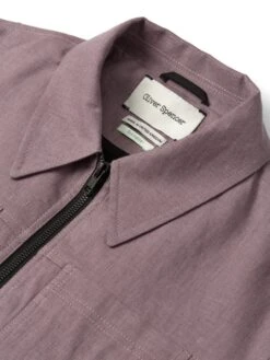 Norton Jacket Coney Mauve -Mizuno Men Clothing Shop FlatOSMJ364NortonJacketCON01MAUConeyMauve1