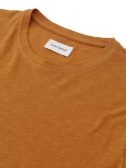 Conduit T-Shirt Hawley Ochre -Mizuno Men Clothing Shop FlatOSMK580ConduitTShirtHAW01OCHHawleyOchre1