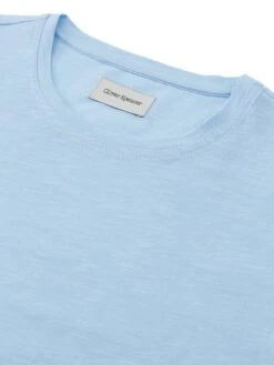Conduit T-Shirt Hawley Sky Blue -Mizuno Men Clothing Shop FlatOSMK580ConduitTShirtHAW01SKBHawleySkyBlue1
