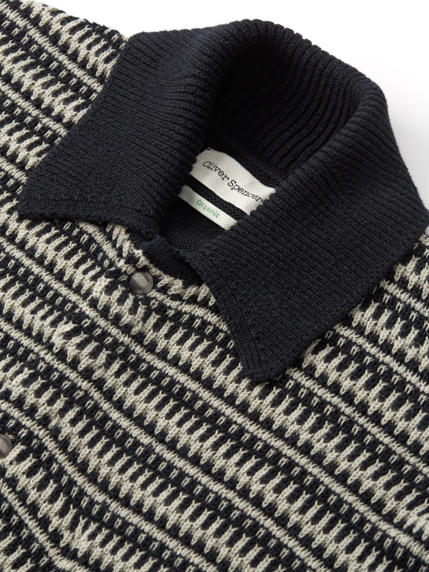 Roxwell Knitted Jacket Riverton Navy 5 Roxwell Knitted Jacket Riverton Navy - Image 3