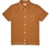 Ashby Short Sleeve Jersey Shirt Haywood Ochre 2 Ashby Short Sleeve Jersey Shirt Haywood Ochre -Mizuno Men Clothing Shop FlatOSMK742AshbyShortSleeveJerseyShirtHAY01OCHHaywardOchre