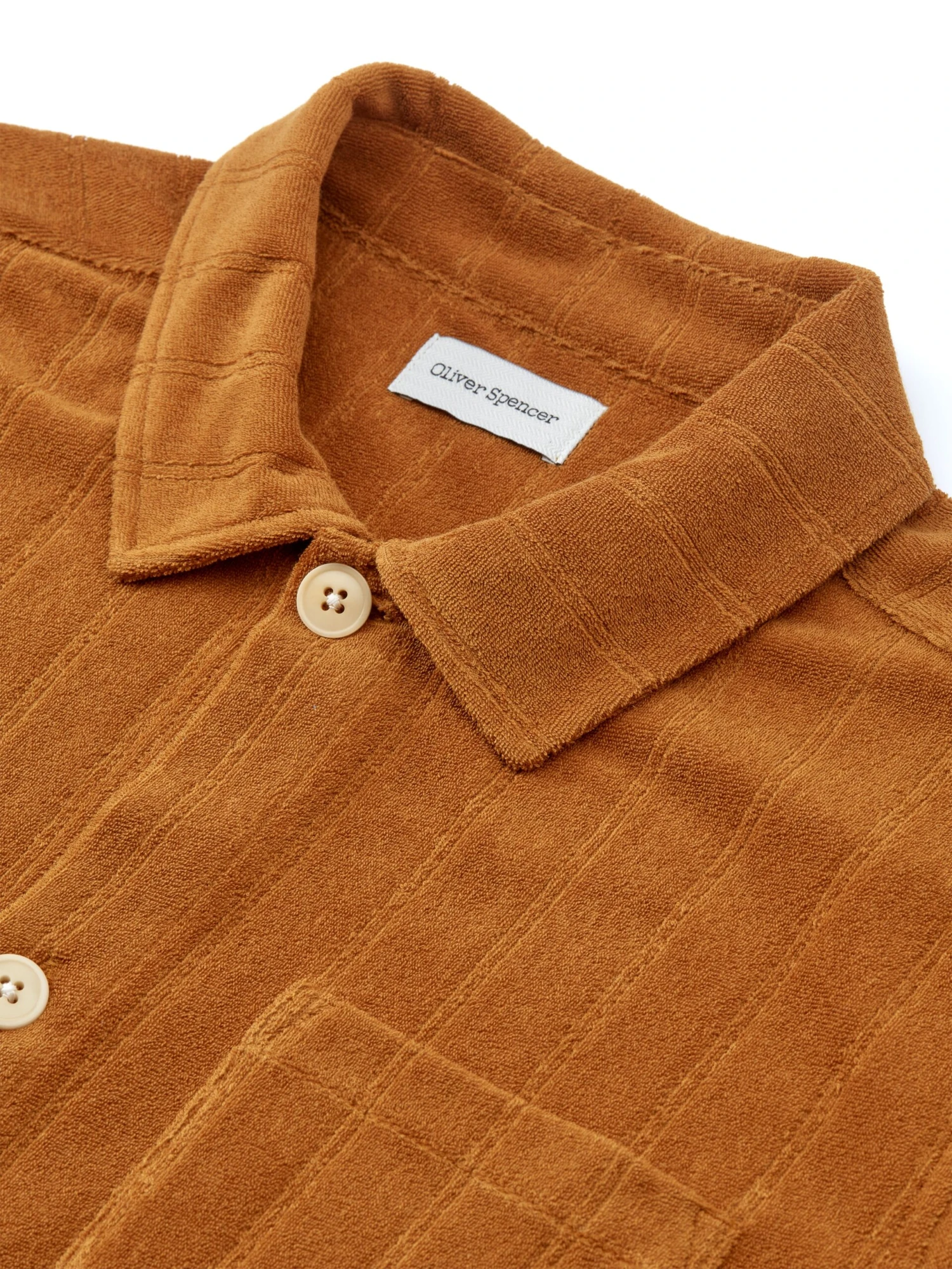 Ashby Short Sleeve Jersey Shirt Haywood Ochre 5 Ashby Short Sleeve Jersey Shirt Haywood Ochre - Image 3