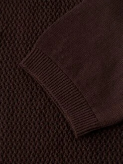 Short Sleeve Penhale Polo Shirt Tamar Brown -Mizuno Men Clothing Shop FlatOSMK747ShortSleevePoloShirtTAM01BROTamarBrown2