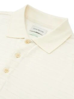 Glendale Polo Shirt Dornie Cream 13 Glendale Polo Shirt Dornie Cream -Mizuno Men Clothing Shop FlatOSMK753GlendalePoloShirtDOR01CREDornieCream1