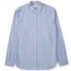 Grandad Shirt Hughes Blue