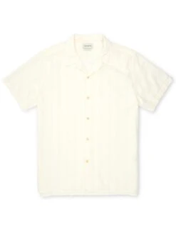 Havana Short Sleeve Shirt Yardley Cream