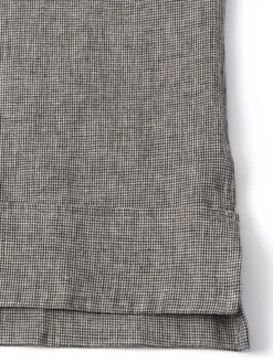 Havana Short Sleeve Shirt Rackfield Black/White -Mizuno Men Clothing Shop FlatOSMS156eHavanaShortSleeveShirtRAC01BLWRackfieldBlackWhite2