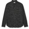 Brook Shirt Priory Black 1 Brook Shirt Priory Black -Mizuno Men Clothing Shop FlatOSMS162BrookShirtPRI01BLKPrioryBlack