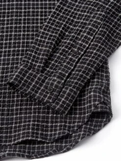 Brook Shirt Priory Black -Mizuno Men Clothing Shop FlatOSMS162BrookShirtPRI01BLKPrioryBlack2