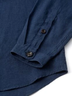 Treviscoe Shirt Coney Navy -Mizuno Men Clothing Shop FlatOSMS171aTreviscoeShirtCON01NAVConeyNavy2