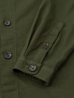 Treviscoe Shirt Kildale Forest Green -Mizuno Men Clothing Shop FlatOSMS171aTreviscoeShirtKIL01FOGKildaleForestGreen2