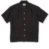 Cuban Short Sleeve Shirt Arnold Black