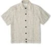 Short Sleeve Milford Shirt Middelboe Sand -Mizuno Men Clothing Shop FlatOSMS179ShortSleeveMilfordShirtMID01SANMiddleboeSand