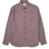 New York Special Shirt Coney Mauve 1 New York Special Shirt Coney Mauve -Mizuno Men Clothing Shop FlatOSMS200dNewYorkSpecialShirtCON01MAUConeyMauve