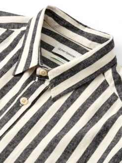 New York Special Shirt Elgar Black/White -Mizuno Men Clothing Shop FlatOSMS200dNewYorkSpecialShirtELG01BLWElgarBlackWhite1