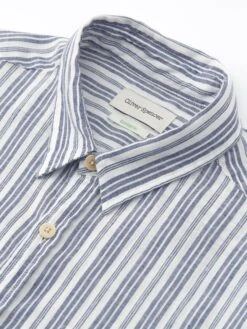 New York Special Shirt Elmore Blue -Mizuno Men Clothing Shop FlatOSMS200dNewYorkSpecialShirtELM01BLUElmoreBlue1