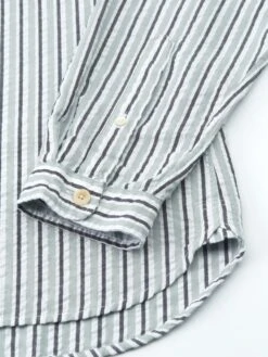 New York Special Shirt Fly Sage/Charcoal 11 New York Special Shirt Fly Sage/Charcoal -Mizuno Men Clothing Shop FlatOSMS200dNewYorkSpecialShirtFLY01SACFlySageCharcoal2