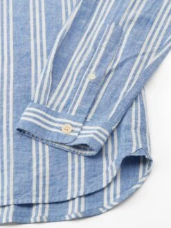 New York Special Shirt Singer Blue -Mizuno Men Clothing Shop FlatOSMS200dNewYorkSpecialShirtSIN01BLUSingerBlue2