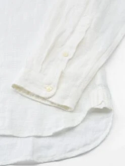 Conduit Classic Shirt Quincy White -Mizuno Men Clothing Shop FlatOSMS304ConduitClassicShirtQUI01WHIQuincyWhite2