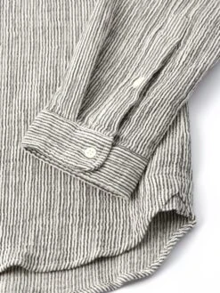 Clerkenwell Tab Shirt Gorwell Navy/White -Mizuno Men Clothing Shop FlatOSMS66aClerkenwellTabShirtGOR01NAWGorwellNavyWhite2