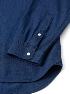 Eton Collar Shirt Lawes Navy -Mizuno Men Clothing Shop FlatOSMS69bEtonCollarShirtLAW01NAVLawesNavy2