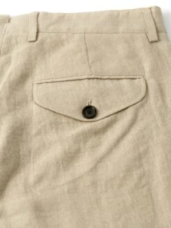 Fishtail Trousers Coney Sand 15 Fishtail Trousers Coney Sand -Mizuno Men Clothing Shop FlatOSMT20dFishtailTrousersCON01SANConeySand3