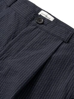 Morton Pleated Trousers Granville Navy 12 Morton Pleated Trousers Granville Navy -Mizuno Men Clothing Shop FlatOSMT68MortonTrousersGRA01NAVGranvilleNavy1