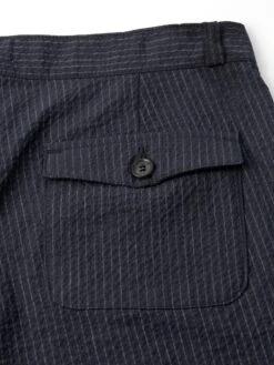 Morton Pleated Trousers Granville Navy 14 Morton Pleated Trousers Granville Navy -Mizuno Men Clothing Shop FlatOSMT68MortonTrousersGRA01NAVGranvilleNavy4
