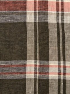 Travers Scarf Northfield Black -Mizuno Men Clothing Shop FlatScarfNavy1