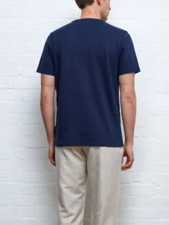 Heavy T-Shirt Tavistock Navy -Mizuno Men Clothing Shop HEAVYT SHIRTTAVISTOCKNAVY13copy