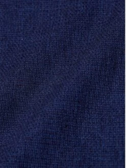 Grandad Shirt Kildale Indigo Rinse -Mizuno Men Clothing Shop KildaleIndigoRinse