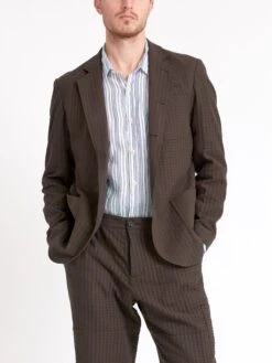 Solms Jacket Sampson Brown -Mizuno Men Clothing Shop ModelOSMJ201bSolmsJacketSAM01BROSampsonBrowncopy Softness