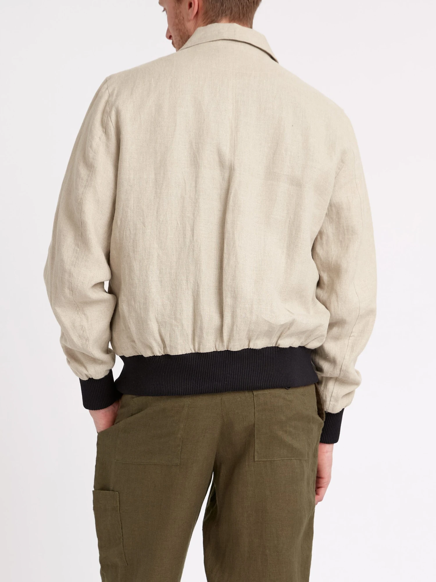 Linfield Bomber Jacket Coney Sand 8 Linfield Bomber Jacket Coney Sand - Image 6