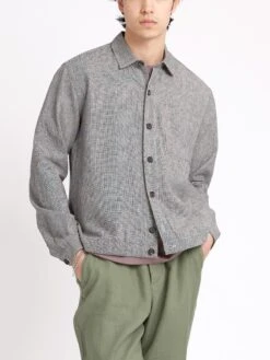 Milford Jacket Rackfield Black/White 12 Milford Jacket Rackfield Black/White -Mizuno Men Clothing Shop ModelOSMJ351MilfordJacketRAC01BLWRackfieldBlackWhite3copy Softness