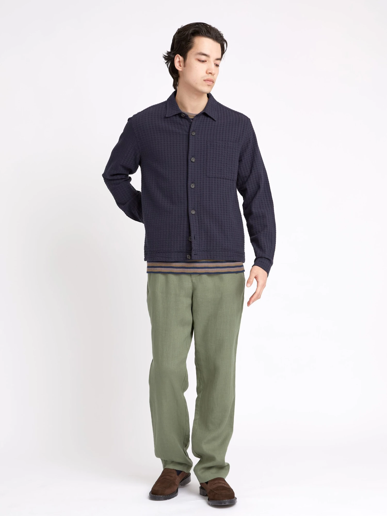 Milford Jacket Sampson Navy 4 Milford Jacket Sampson Navy - Image 2