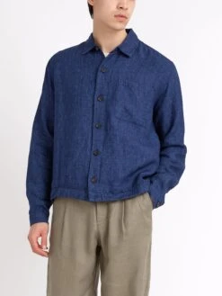 Milford Jacket Dubrow Navy -Mizuno Men Clothing Shop ModelOSMJ351aMilfordJacketDUB01NAVDubrowNavy18copy