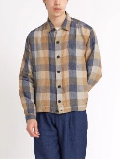 Milford Jacket Todd Multi -Mizuno Men Clothing Shop ModelOSMJ351aMilfordJacketTOD01MULToddMulti7copy