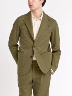 Green Ashdown Mansfield Suit -Mizuno Men Clothing Shop ModelOSMJ352dMansfieldJacketASH01GRNAshdownGreen37copy