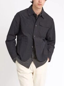 Hythe Jacket Penpol Black -Mizuno Men Clothing Shop ModelOSMJ362HytheJacketPEN01BKPenpolBlack1copy Softness